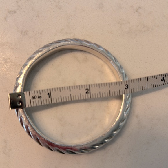Simon Sebag sterling silver bangle bracelet - Picture 3 of 5